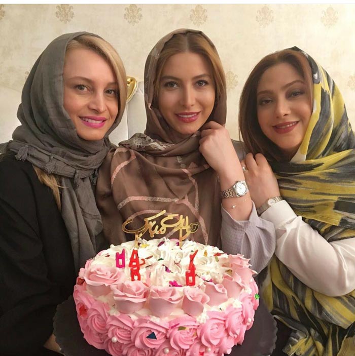 جشن تولد 33 سالگی فریبا نادری جشن تولد 33 سالگی فریبا نادری