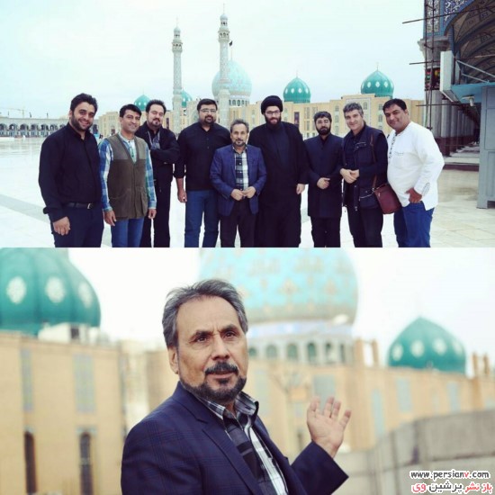 بازیگران در مراسم عزاداری