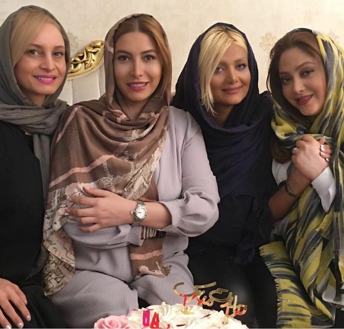 جشن تولد 33 سالگی فریبا نادری جشن تولد 33 سالگی فریبا نادری