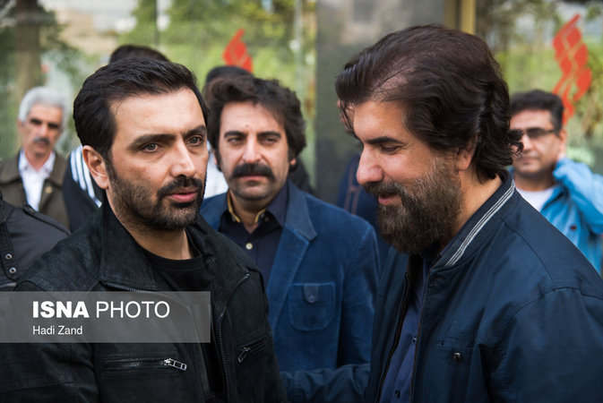 عکس بازیگران در مراسم تشییع عارف لرستانی عکس بازیگران در مراسم تشییع عارف لرستانی