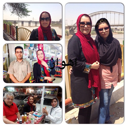   فریبا کوثری در اهواز 