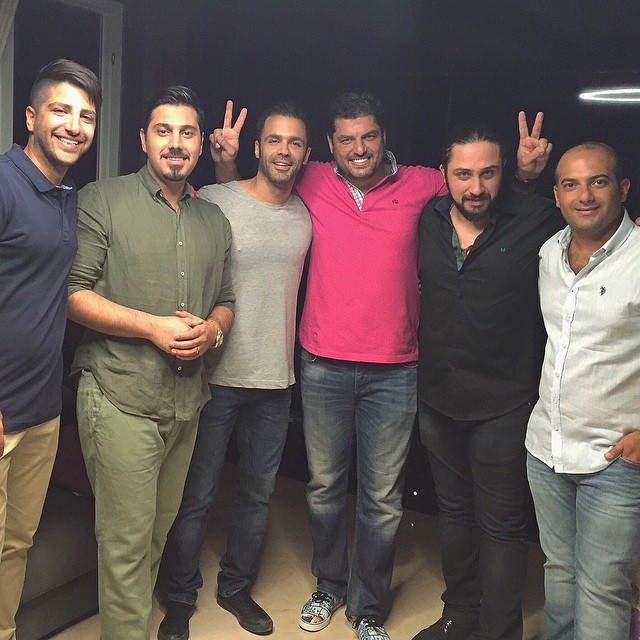 احسان خواجه امیری در تولد سام درخشانی + عکس احسان خواجه امیری در تولد سام درخشانی
