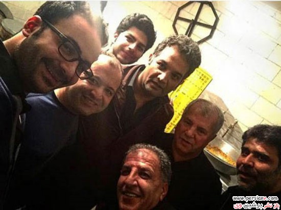 بازیگران در مراسم عزاداری