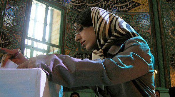 زنان ایرانی پای صندوق رأی  