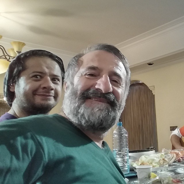 مهران رجبی وعلی صادقی در خانه یوسف تیموری + عکس مهران رجبی وعلی صادقی در خانه یوسف تیموری