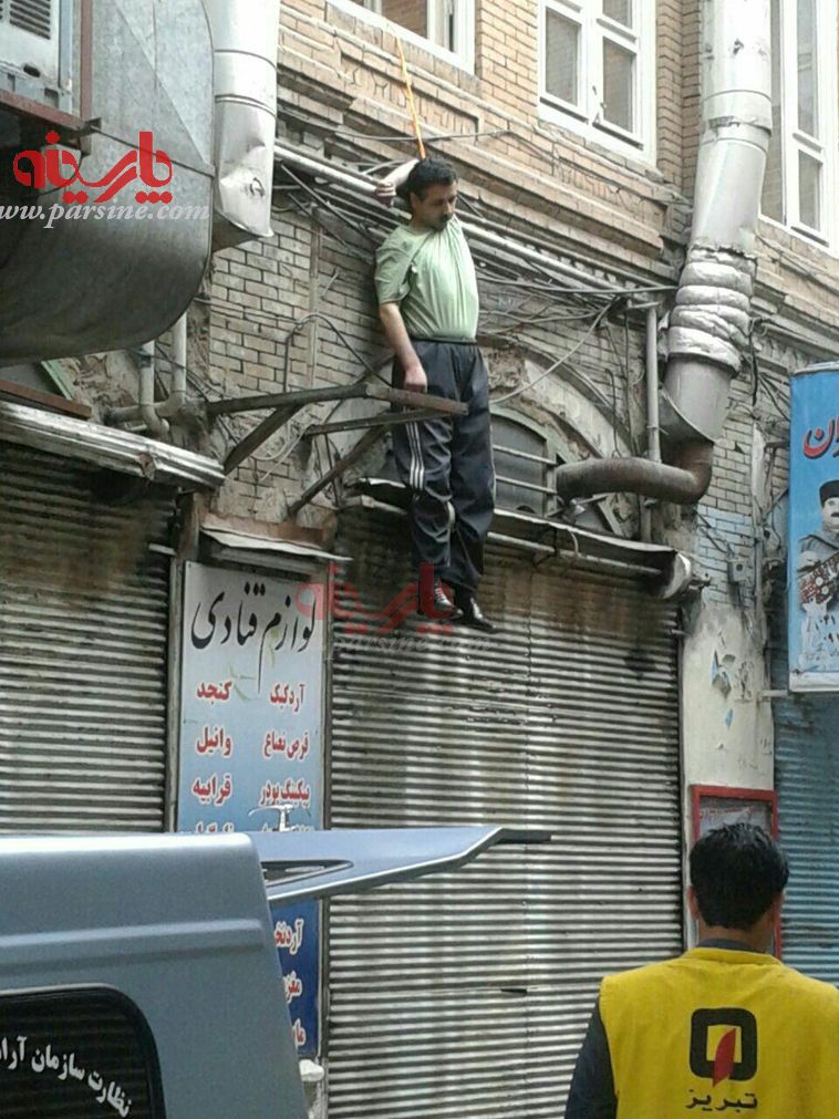 خودکشی کارگر در تبریز خودکشی کارگر در تبریز