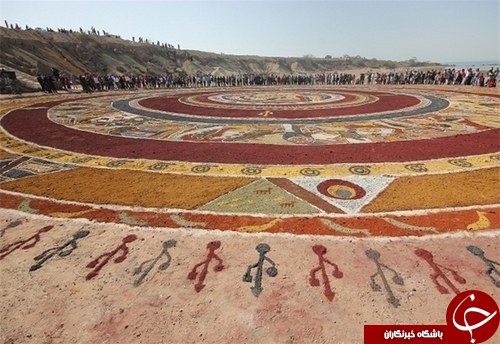 بزرگترین فرش خاکی جهان