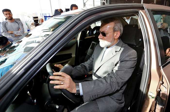 سیاستمداران ایرانی پشت رُل  