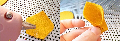 آموزش درست کردن گل داوودی با فوم تصاویر گل داوودی