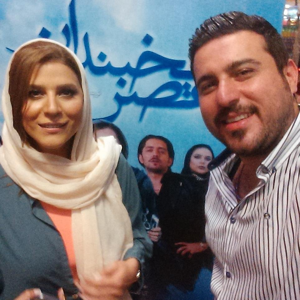 محسن کیایی و سحر دولتشاهی در سینما محسن کیایی و سحر دولتشاهی در سینما