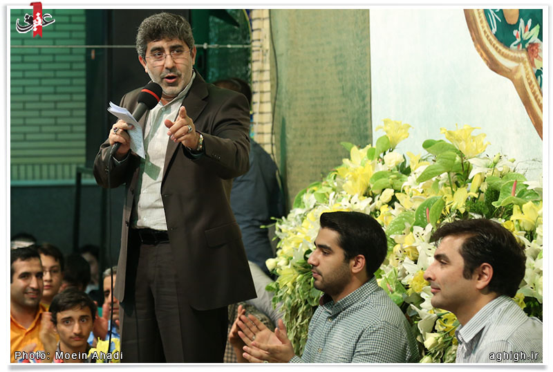 امین زندگانی در جشن میلاد امام زمان