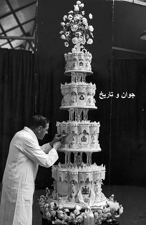 بیوگرافی کیک عروسی ملکه الیزابت بیوگرافی کیک عروسی ملکه الیزابت