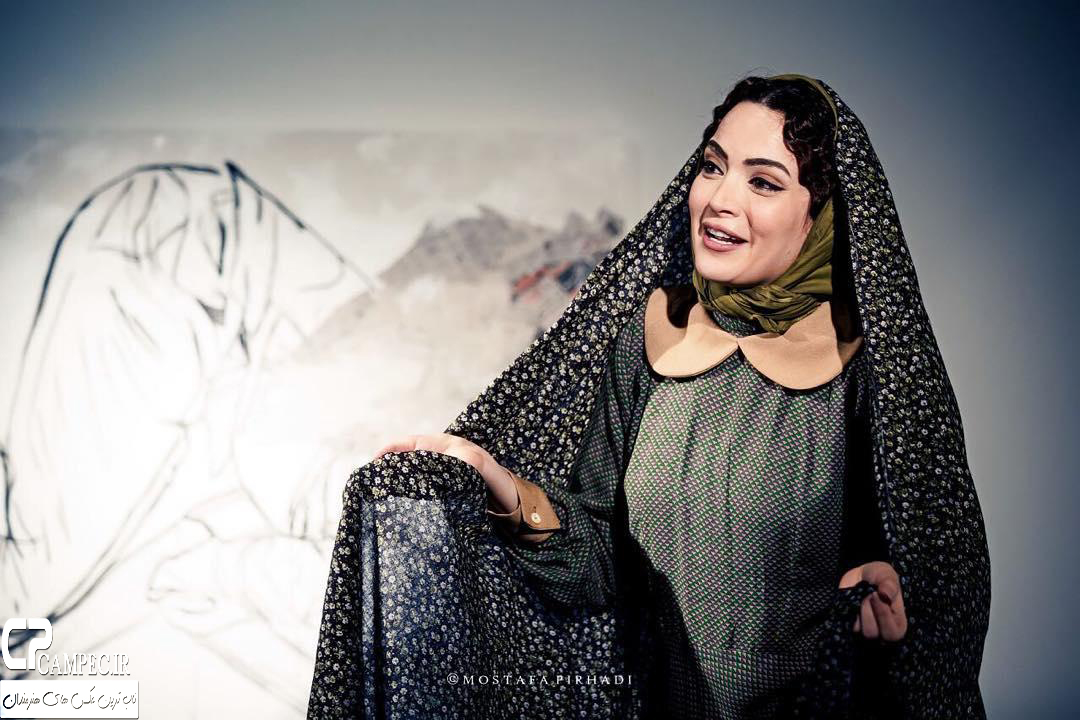 بهنوش طباطبایی چادر گل