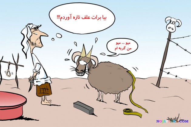  مجموعه کاریکاتورهای طنز عید قربان