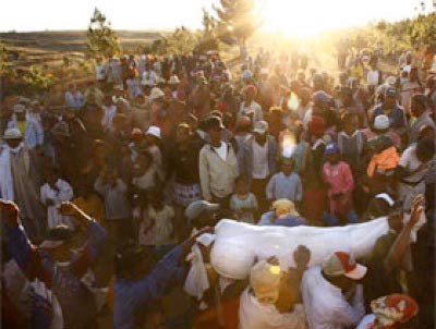 مراسم عجیب و غیرعادی مرگ